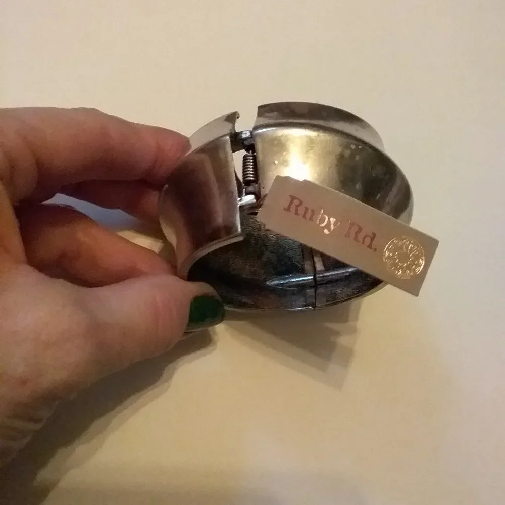 Ruby Rd. Silver Bangle Bracelet - Picture 2 of 6